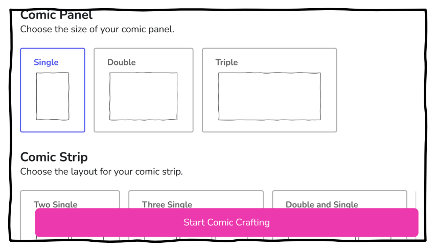Choosing a layout option